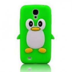 Samsung Galaxy S4 3D Penguin Case (Green)